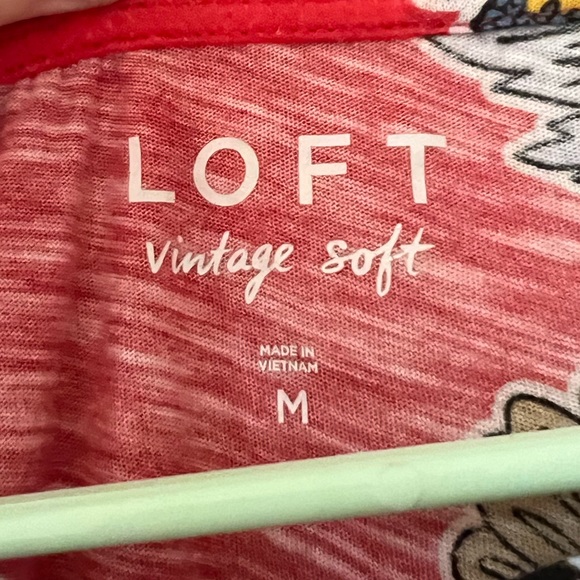 Red pattern top, Loft - Picture 3 of 4